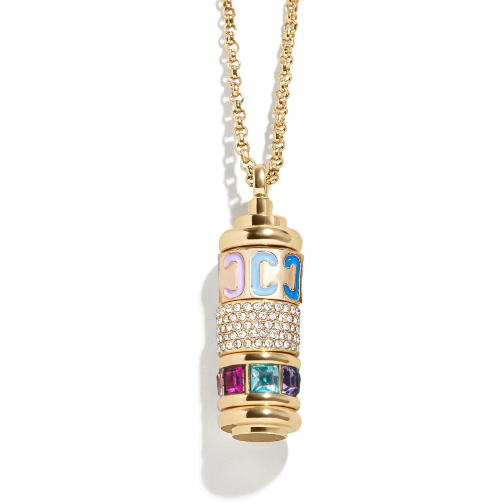 imageBaubleBar Initial Spinner Charm NecklaceC