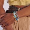 BaubleBar Divine Energy Pisa Bracelet, Trendy Fashion Jewelry, Stretch Bracelets for All Ages, Stackable and Beautiful(Evil Eye)
