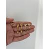 BaubleBar Food & Drink-Themed Statement Earrings, Novelty Earrings for Women, Costume Jewelry(Happy Hour – Set of 4)
