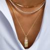 BaubleBar Initial Spinner Charm Necklace(M)