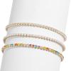 BaubleBar Pull-Tie Tennis Bracelet Set Of 3