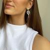 BaubleBar Sport-Themed Statement Earrings, Novelty Stud Earrings for Women, Costume Jewelry(Get Served)