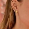 BaubleBar Sport-Themed Statement Earrings, Novelty Stud Earrings for Women, Costume Jewelry(Lacrosse)