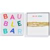 BaubleBar Three Bracelet Gift Set for Women, Gold-Plated Initial Beaded Bracelets, Fashion Jewelry, Personalized & Trendy Gift, Fashion Jewelry Set(Pisa)