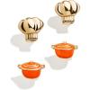 BaubleBar Food & Drink-Themed Statement Earrings, Novelty Earrings for Women, Costume Jewelry(Order Up – Set of 2)