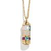 BaubleBar Initial Spinner Charm Necklace(C)