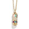 BaubleBar Initial Spinner Charm Necklace(J)