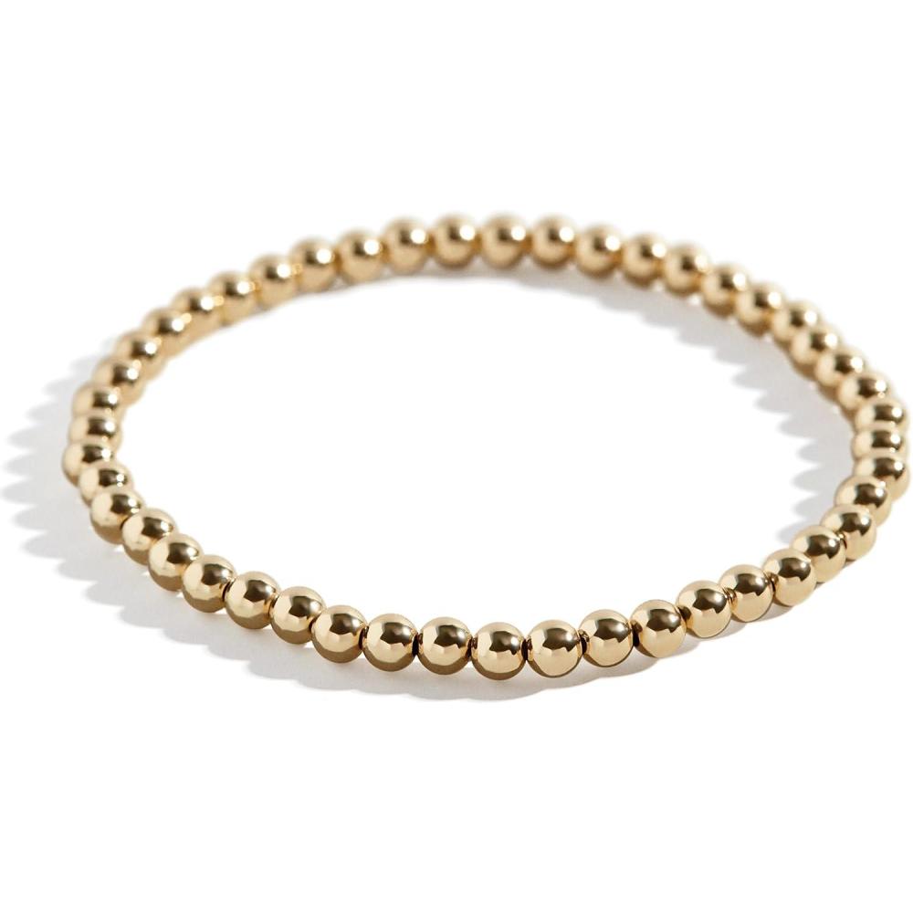imageBaubleBar Pisa Bracelet  14K GoldFilled 5mm Beads5mm Beads