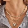 BaubleBar Disney Necklace – Gold(Donald Duck)
