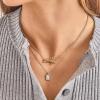 BaubleBar Disney Necklace – Gold(Goofy)