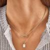 BaubleBar Disney Necklace – Gold(Goofy)