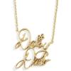 BaubleBar Disney Necklace – Gold(Daisy Duck)