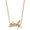 BaubleBar Disney Necklace – Gold(Goofy)