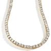 BaubleBar Women’s Bennett Tennis Necklace(Gold Plated Brass)