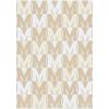BaubleBar On Repeat Custom Blanket, Pink/Orange, Letter M(Natural/Beige)