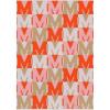 BaubleBar On Repeat Custom Blanket, Pink/Orange, Letter M(Pink/Orange)
