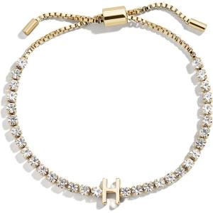 BaubleBar Lyanna Initial Bracelet(H)