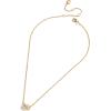 BaubleBar Mickey Mouse & Minnie Mouse Disney Better Half Necklace – Clear/Gold
