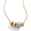 BaubleBar Renee Charm Necklace(Clear)