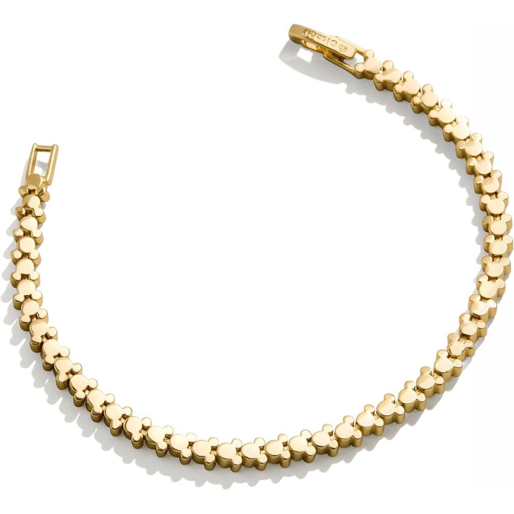 imageBaubleBar Mickey Mouse Disney Repeating Tennis BraceletGold