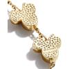 BaubleBar Disney Gold-Plated Brass Pull-Tie Bracelet(Minnie Mouse)