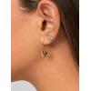 BaubleBar Disney’s Mickey Mouse 18K Gold-Plated Sterling Silver Safety Pin Earrings – Gold