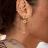 BaubleBar Special Occasion Earrings – Perfect Night Out Jewelry, Fashion Earrings for Women(Galaxy – Hoop)
