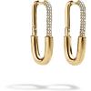 BaubleBar Liza Hoop Earrings – Gold/Pave