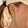 BaubleBar Sport-Themed Statement Earrings, Novelty Stud Earrings for Women, Costume Jewelry(Play Ball)