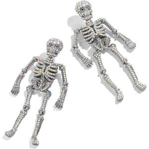 BaubleBar Seasonal Novelty Earrings for Women – Beautiful and Giftable Holiday and Themed Earrings for Parties and Events(Bone-A-Fide)