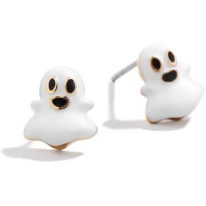 BaubleBar Seasonal Novelty Earrings for Women – Beautiful and Giftable Holiday and Themed Earrings for Parties and Events(Glow In The Dark Ghost)