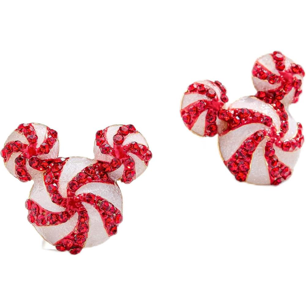 imageBaubleBar Disney Christmas Stud EarringsPeppermint  Stud