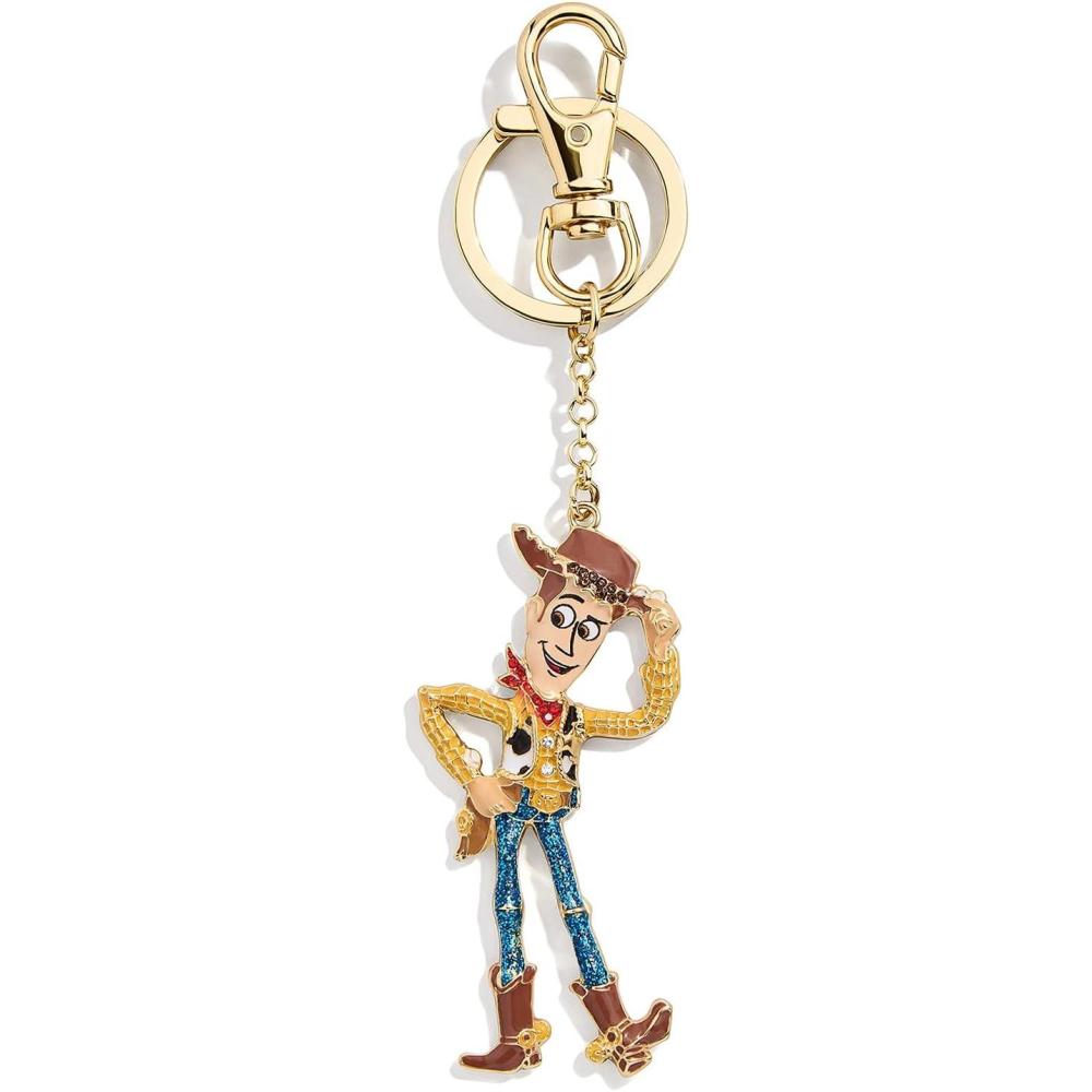 imageBaubleBar Licensed 2D Bag Charms  Assorted Character Keychains for All Ages  Perfect for GiftingToy Story  Woody