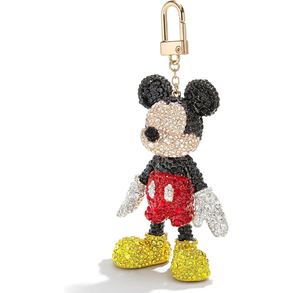 imageBaubleBar Licensed 3D Bag Charms for All Ages  Cute Character Keychains to Display on Backpacks and PursesPav  Mickey Mouse