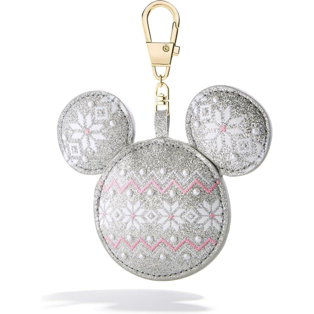 imageBaubleBar Licensed Halloween Christmas Seasonal Bag Charms  Giftable and Fun Keychains for All AgesMickey Mouse Fair Isle Icon