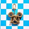 BaubleBar Disney Mickey Mouse Food Themed Bag Charms(Mickey Mouse – Pretzel)