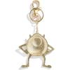BaubleBar Licensed 2D Bag Charms – Assorted Character Keychains for All Ages – Perfect for Gifting(Monsters Inc – Mike Wazowski)