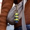 BaubleBar Licensed 2D Bag Charms – Assorted Character Keychains for All Ages – Perfect for Gifting(Toy Story – Alien)