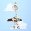 BaubleBar Licensed 2D Bag Charms – Assorted Character Keychains for All Ages – Perfect for Gifting(Toy Story – Buzz Lightyear)