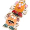 BaubleBar Licensed 2D Bag Charms – Assorted Character Keychains for All Ages – Perfect for Gifting(Toy Story – Mr. & Mrs. Potato Head)