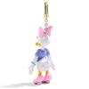 BaubleBar Licensed 3D Bag Charms for All Ages – Cute Character Keychains to Display on Backpacks and Purses(Enamel Daisy Duck)