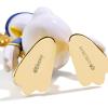 BaubleBar Licensed 3D Bag Charms for All Ages – Cute Character Keychains to Display on Backpacks and Purses(Enamel Donald Duck)