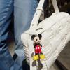 BaubleBar Licensed 3D Bag Charms for All Ages – Cute Character Keychains to Display on Backpacks and Purses(Enamel Mickey Mouse)