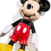 BaubleBar Licensed 3D Bag Charms for All Ages – Cute Character Keychains to Display on Backpacks and Purses(Enamel Mickey Mouse)