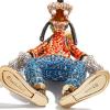 BaubleBar Licensed 3D Bag Charms for All Ages – Cute Character Keychains to Display on Backpacks and Purses(Pavé – Goofy)