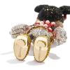 BaubleBar Licensed 3D Bag Charms for All Ages – Cute Character Keychains to Display on Backpacks and Purses(Pavé – Minnie Mouse)