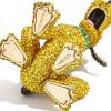 BaubleBar Licensed 3D Bag Charms for All Ages – Cute Character Keychains to Display on Backpacks and Purses(Pavé – Pluto)
