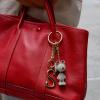 BaubleBar Licensed 3D Bag Charms for All Ages – Cute Character Keychains to Display on Backpacks and Purses(Peanuts – Snoopy)