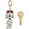 BaubleBar Licensed 3D Bag Charms for All Ages – Cute Character Keychains to Display on Backpacks and Purses(Peanuts – Snoopy)