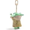 BaubleBar Licensed 3D Bag Charms for All Ages – Cute Character Keychains to Display on Backpacks and Purses(Star Wars – Grogu)